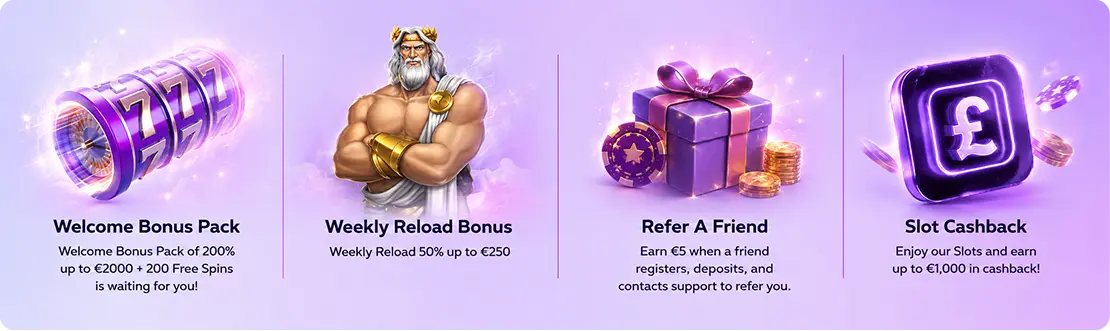 SlotRoyals bonuses